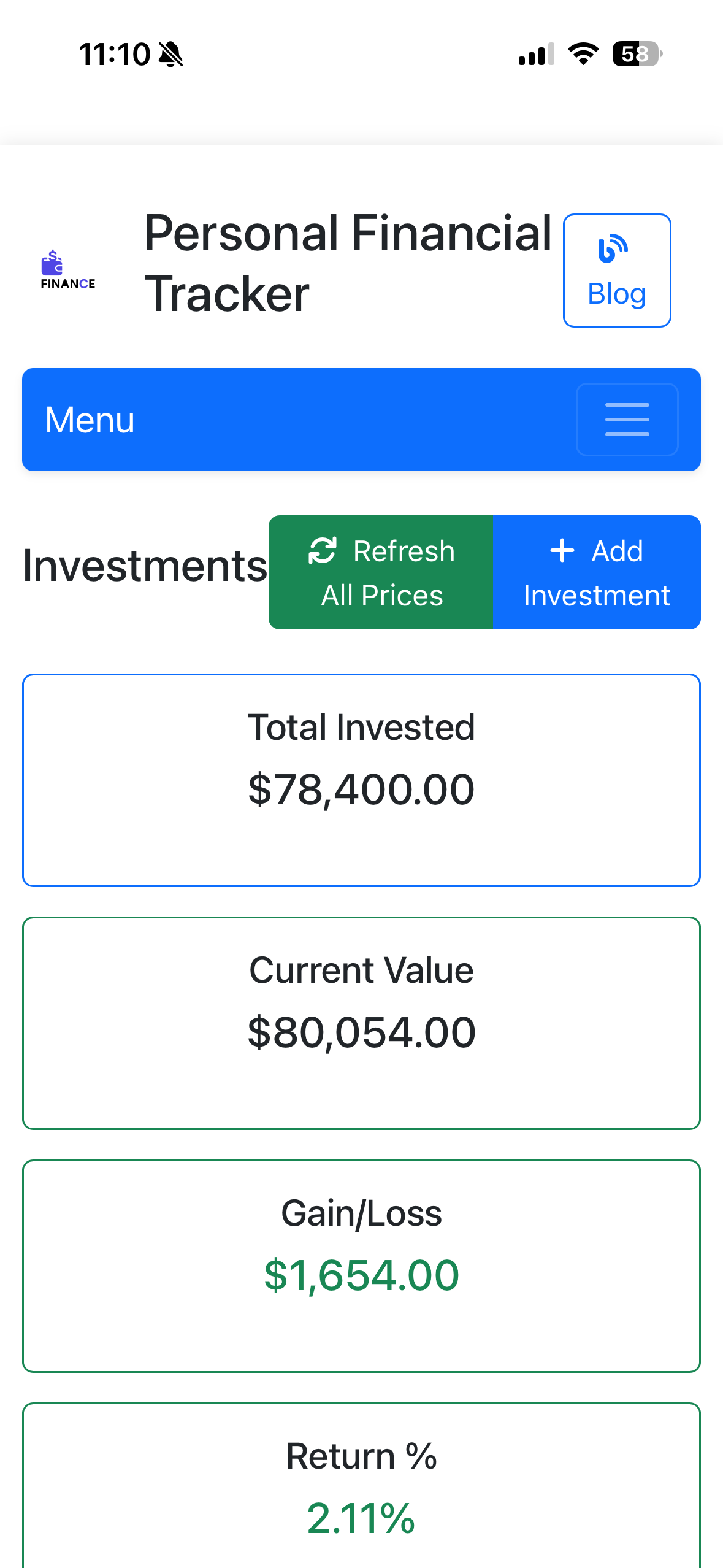 Investments